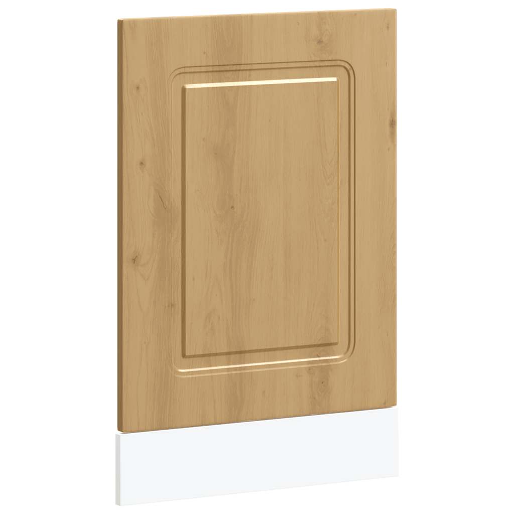 vidaXL Dishwasher Panel Kalmar Artisan Oak 45x1.5x57 cm Engineered Wood 2