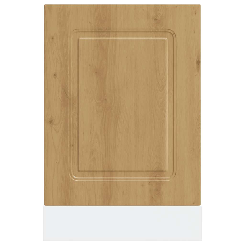 vidaXL Dishwasher Panel Kalmar Artisan Oak 45x1.5x57 cm Engineered Wood 4