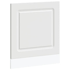 vidaXL Dishwasher Panel Kalmar White 60x1.5x57 cm Engineered Wood 2