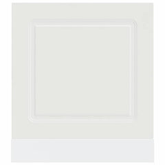 vidaXL Dishwasher Panel Kalmar White 60x1.5x57 cm Engineered Wood 4