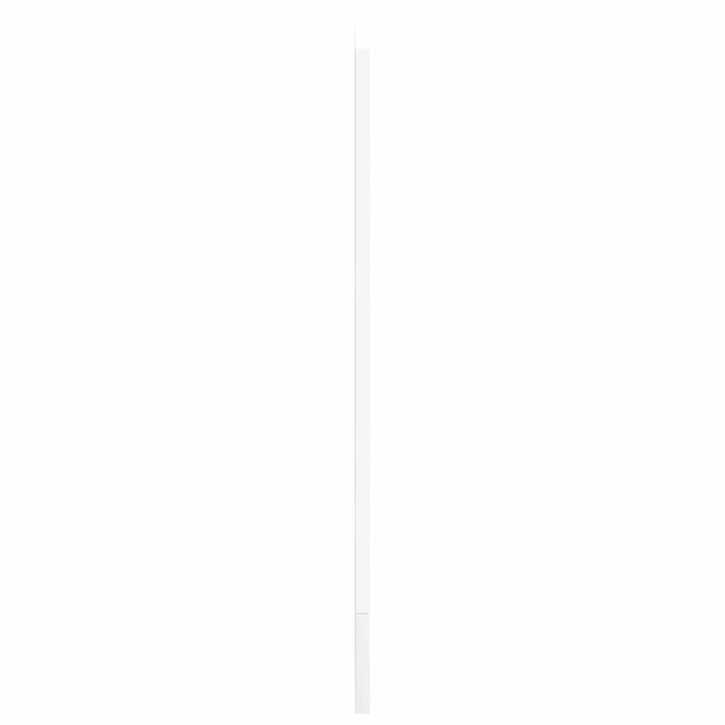 vidaXL Dishwasher Panel Kalmar White 60x1.5x57 cm Engineered Wood 5