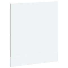 vidaXL Dishwasher Panel Kalmar White 60x1.5x57 cm Engineered Wood 6