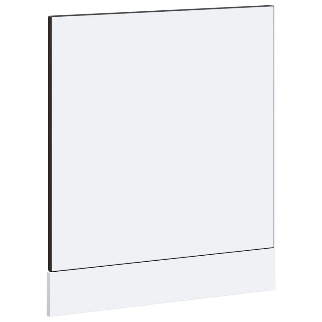 vidaXL Dishwasher Panel Kalmar Black 60x1.5x57 cm Engineered Wood 6
