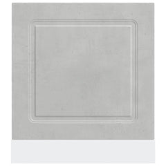 vidaXL Dishwasher Panel Kalmar Concrete Grey 60x1.5x57 cm Engineered Wood 4