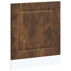 vidaXL Dishwasher Panel Kalmar Smoked Oak 60x1.5x57 cm Engineered Wood 2
