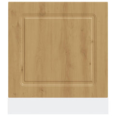vidaXL Dishwasher Panel Kalmar Artisan Oak 60x1.5x57 cm Engineered Wood 4