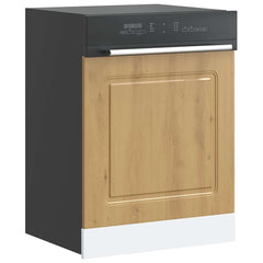 vidaXL Dishwasher Panel Kalmar Artisan Oak 60x1.5x57 cm Engineered Wood 1