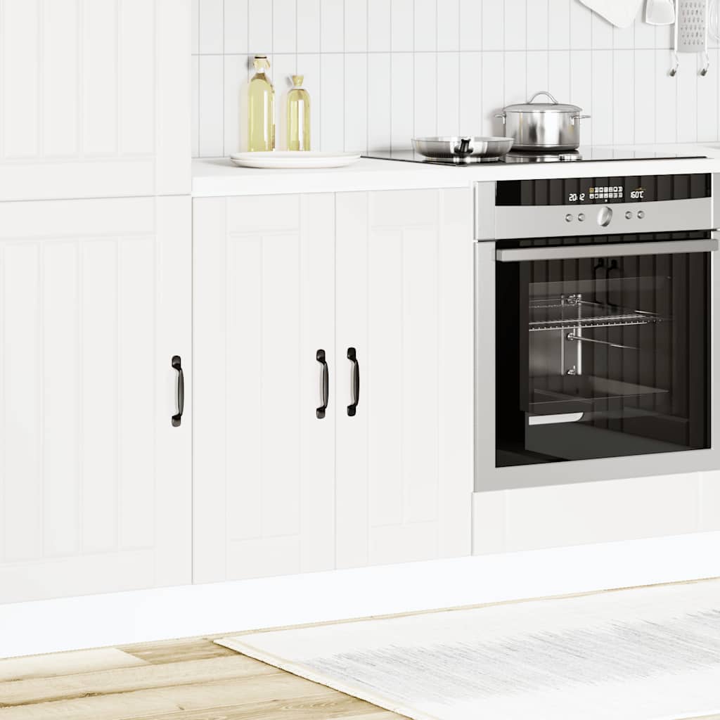 vidaXL Kitchen Base Cabinet "Lucca" Engineered Wood White