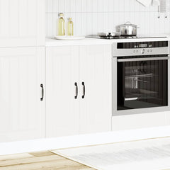 vidaXL Kitchen Base Cabinet "Lucca" Engineered Wood White