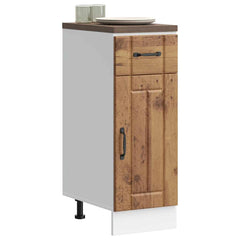 vidaXL Kitchen Base Cabinet Lucca Old Wood Engineered Wood 3