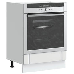 vidaXL Kitchen Base Cabinet "Lucca" Engineered Wood White