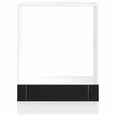 vidaXL Oven Cabinet Lucca Black Engineered Wood 4