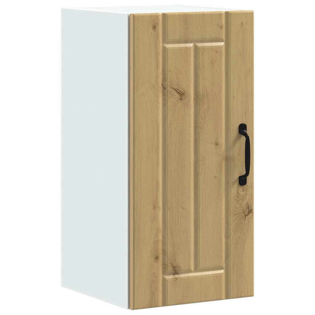 vidaXL Kitchen Wall Cabinet Lucca Artisan Oak Engineered Wood 2