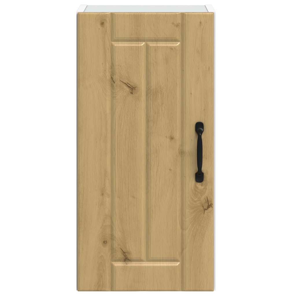 vidaXL Kitchen Wall Cabinet Lucca Artisan Oak Engineered Wood 4