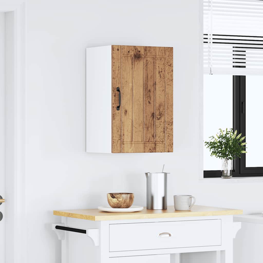 vidaXL Kitchen Base Cabinet "Lucca" Engineered Wood Old Wood