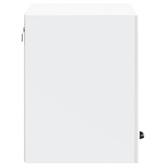vidaXL Kitchen Wall Cabinet Lucca White Engineered Wood 6