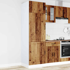 vidaXL Kitchen Base Cabinet "Lucca" Engineered Wood Old Wood