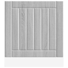vidaXL Dishwasher Panel Lucca Grey Sonoma Engineered Wood 4