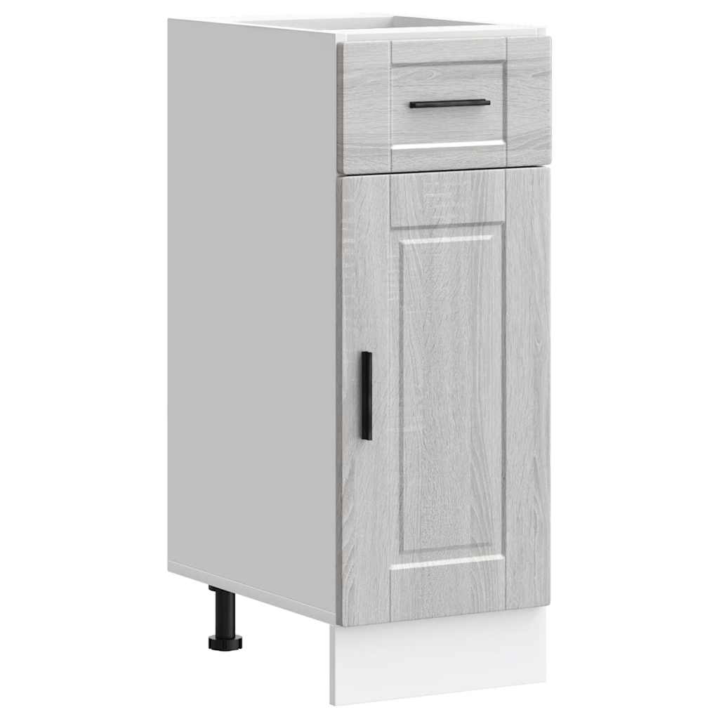 vidaXL Kitchen Base Cabinet Porto Grey Sonoma Engineered Wood 2