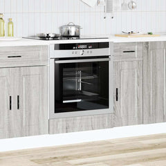 vidaXL Oven Cabinet Porto Grey Sonoma Engineered Wood 1