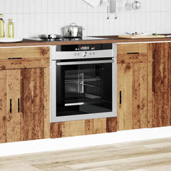 vidaXL Oven Cabinet Porto Old Wood Engineered Wood 3