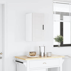 vidaXL Kitchen Wall Cabinet Porto White Engineered Wood 2