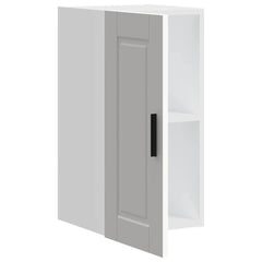 vidaXL Kitchen Wall Cabinet Porto White Engineered Wood 5