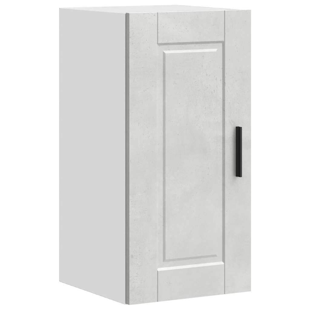 vidaXL Kitchen Wall Cabinet Porto Concrete Grey Engineered Wood 2
