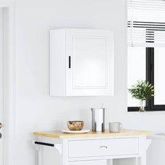 vidaXL Kitchen Wall Cabinet Porto High Gloss White Engineered Wood 3