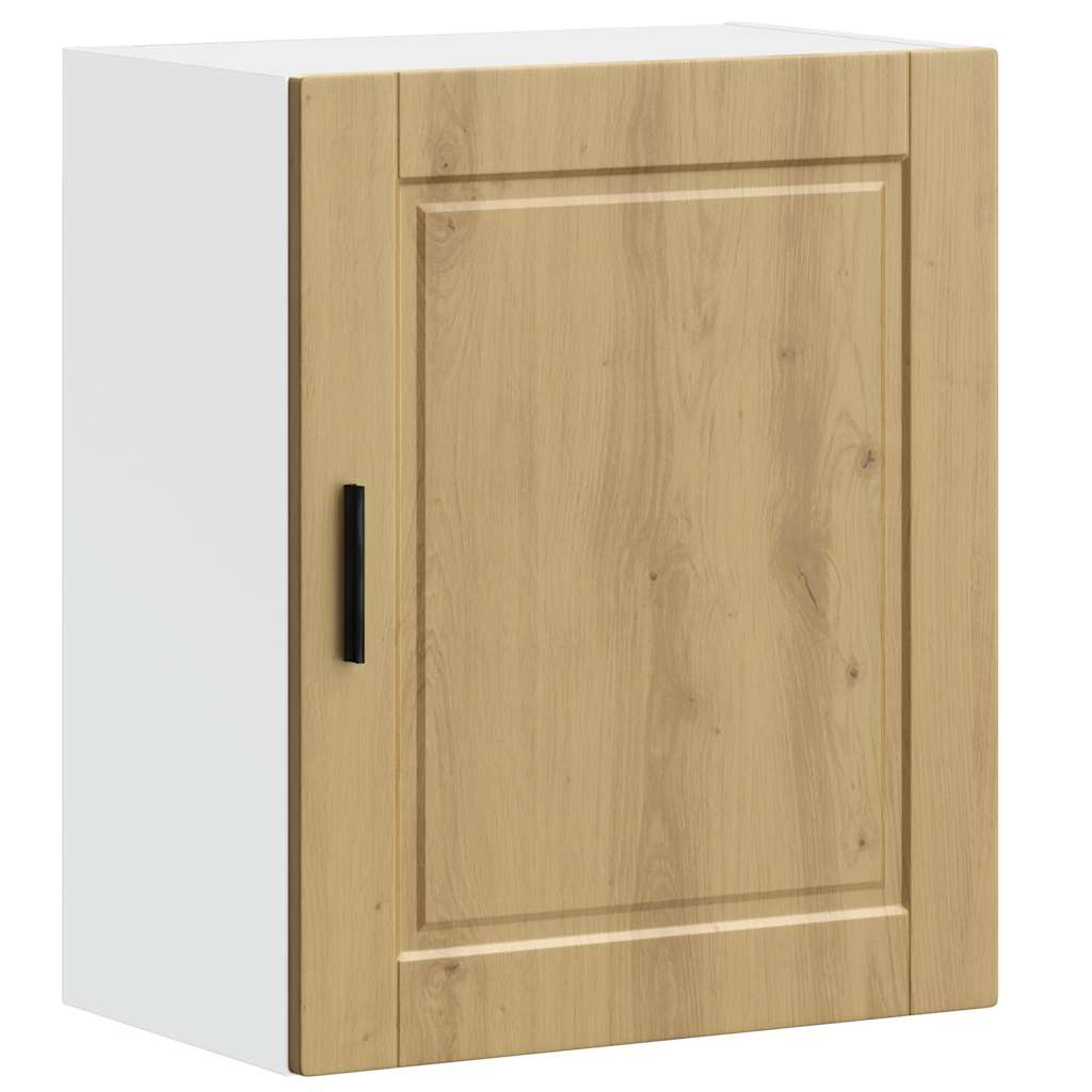 vidaXL Kitchen Wall Cabinet Porto Artisan Oak Engineered Wood 2