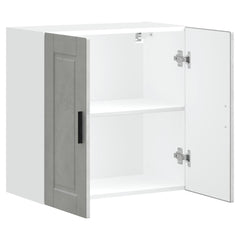 vidaXL Kitchen Wall Cabinet Porto Concrete Grey Engineered Wood 5