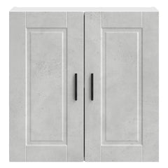 vidaXL Kitchen Wall Cabinet Porto Concrete Grey Engineered Wood 6
