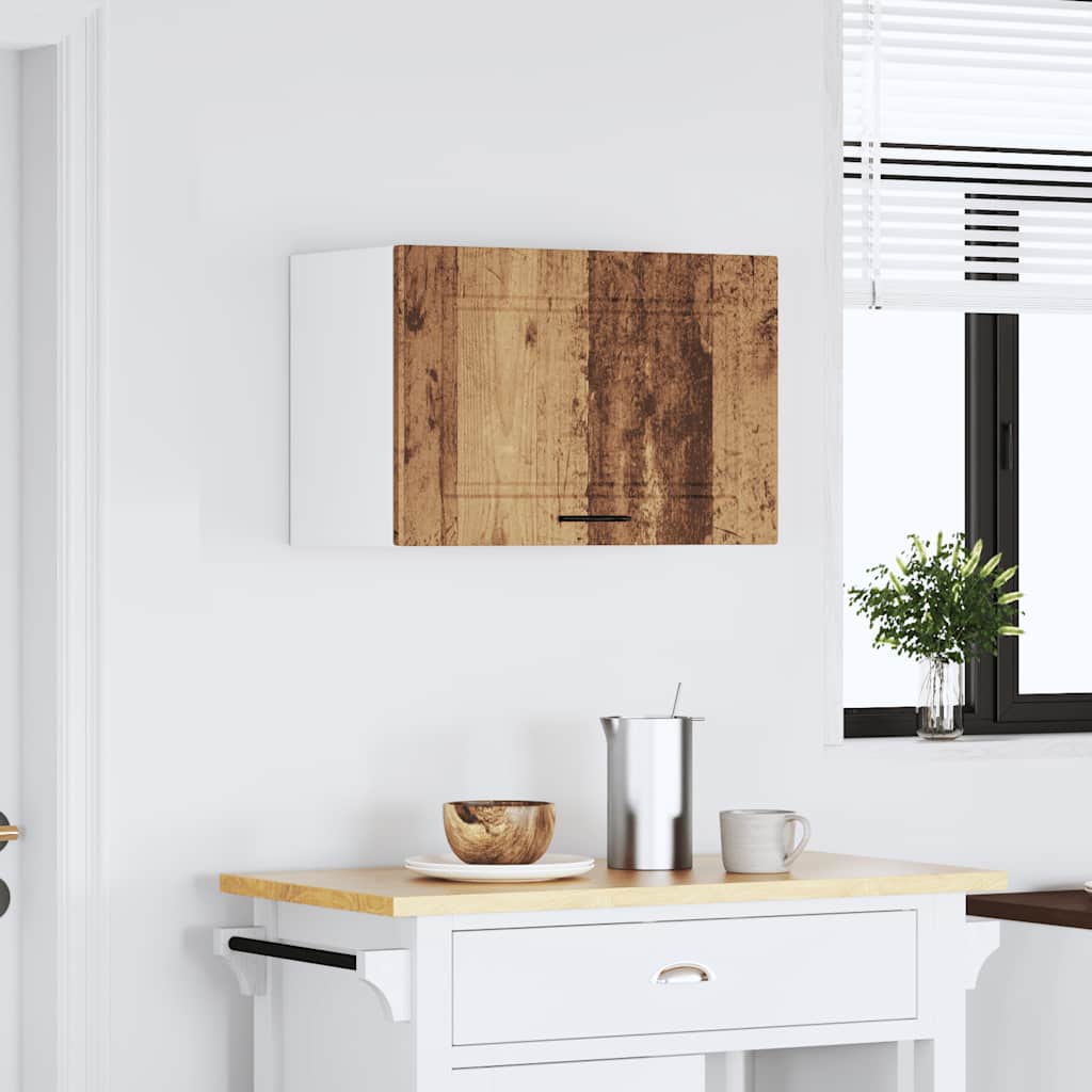 vidaXL Kitchen Wall Cabinet Porto Old Wood Engineered Wood 3