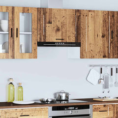 vidaXL Kitchen Wall Cabinet Porto Old Wood Engineered Wood 4