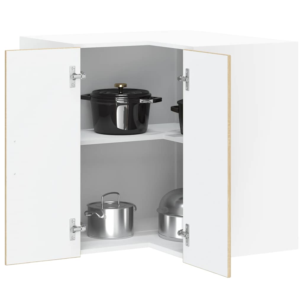 vidaXL Kitchen Wall Cabinet "Porto" Engineered Wood Sonoma Oak