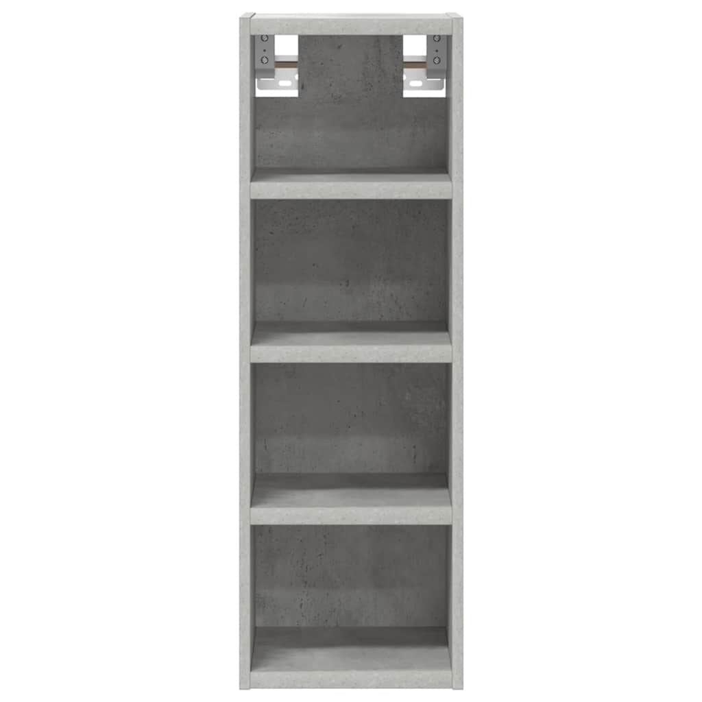 vidaXL Hanging Cabinet Riga Concrete Grey 20x29.5x60 cm Engineered Wood 4