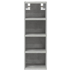 vidaXL Hanging Cabinet Riga Concrete Grey 20x29.5x60 cm Engineered Wood 4