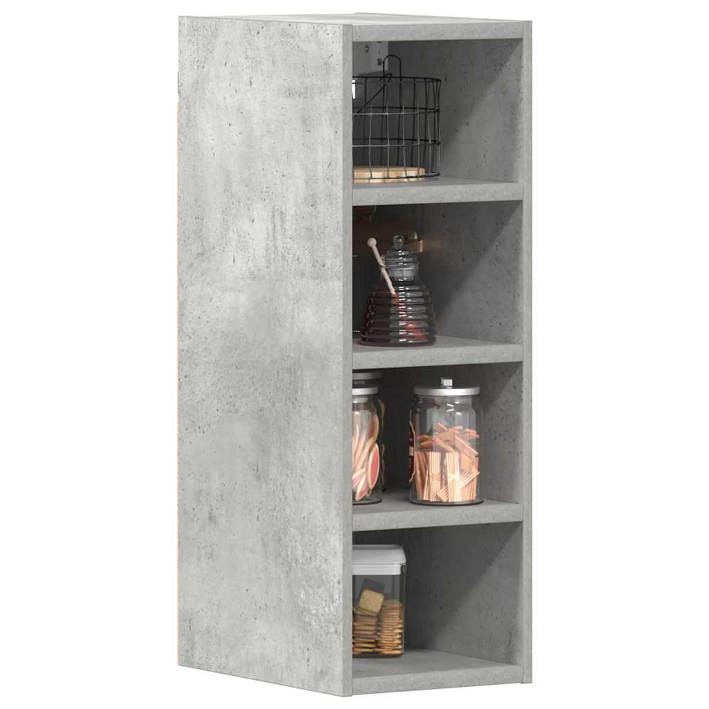 vidaXL Hanging Cabinet Riga Concrete Grey 20x29.5x60 cm Engineered Wood 1