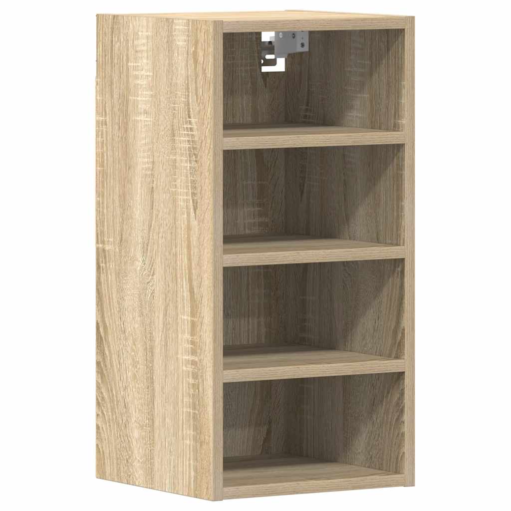 vidaXL Hanging Cabinet Riga Sonoma Oak 30x29.5x60 cm Engineered Wood 2