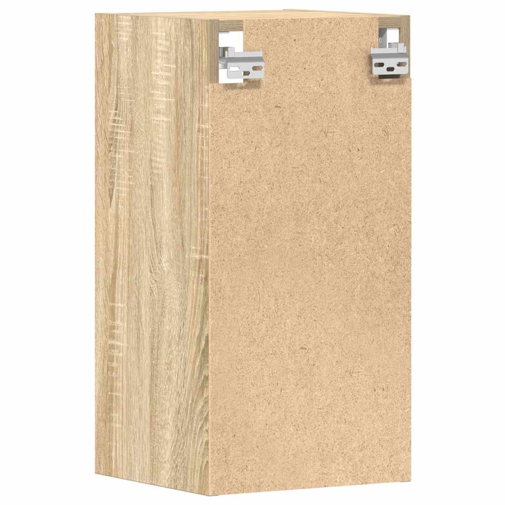 vidaXL Hanging Cabinet Riga Sonoma Oak 30x29.5x60 cm Engineered Wood 6