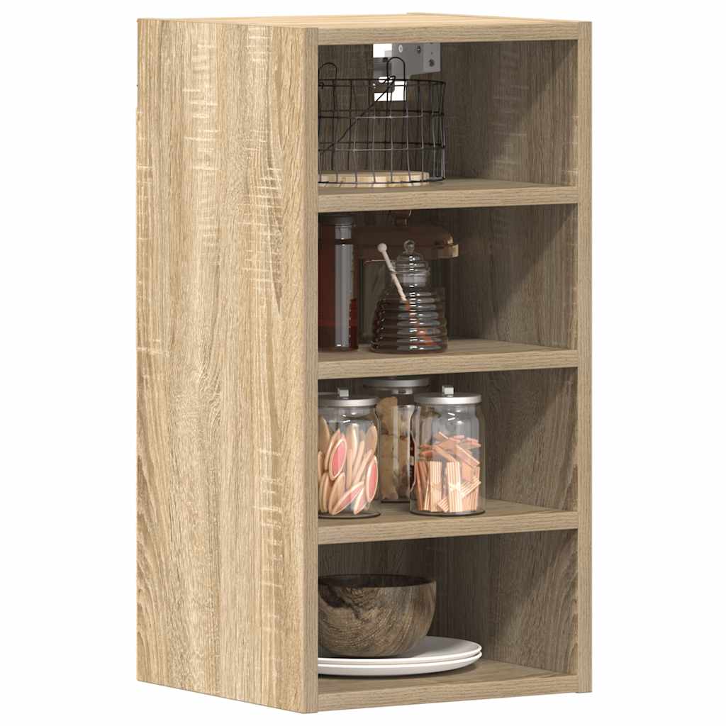 vidaXL Hanging Cabinet Riga Sonoma Oak 30x29.5x60 cm Engineered Wood 1