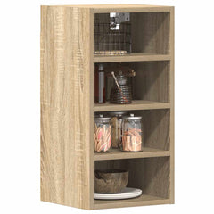 vidaXL Hanging Cabinet Riga Sonoma Oak 30x29.5x60 cm Engineered Wood 1
