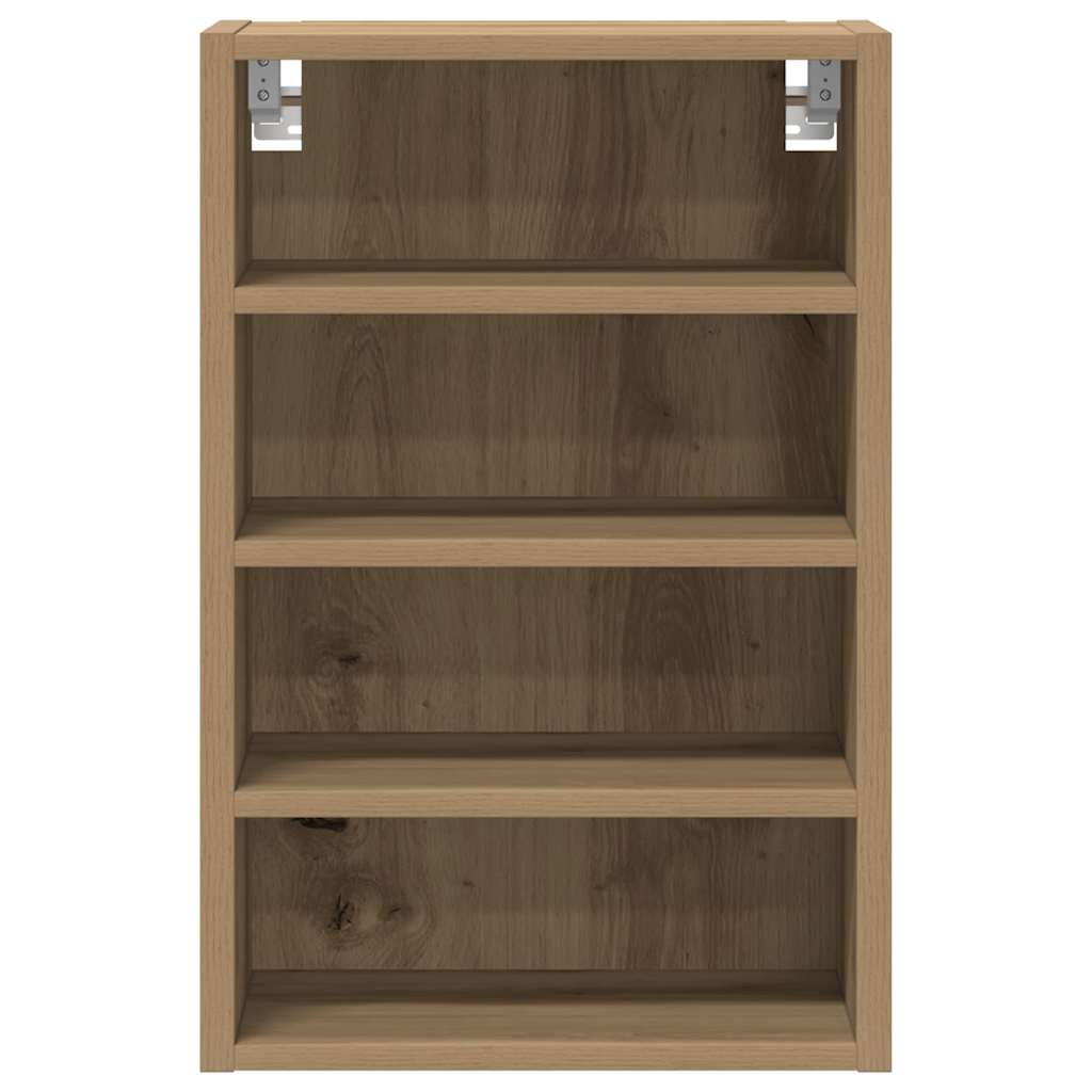 vidaXL Hanging Cabinet Riga Artisan Oak 40x29.5x60 cm Engineered Wood 4
