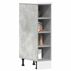 vidaXL Bottom Cabinet Riga Concrete Grey 20x44.5x81.5 cm Engineered Wood 1