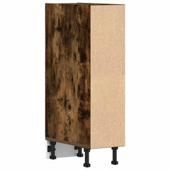 vidaXL Bottom Cabinet Riga Smoked Oak 20x44.5x81.5 cm Engineered Wood 6