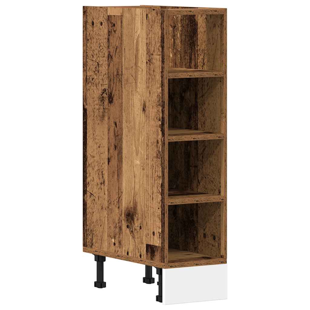 vidaXL Bottom Cabinet Riga Old Wood 20x44.5x81.5 cm Engineered Wood 2