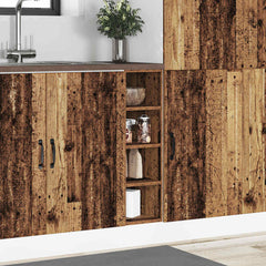 vidaXL Bottom Cabinet Riga Old Wood 20x44.5x81.5 cm Engineered Wood 3