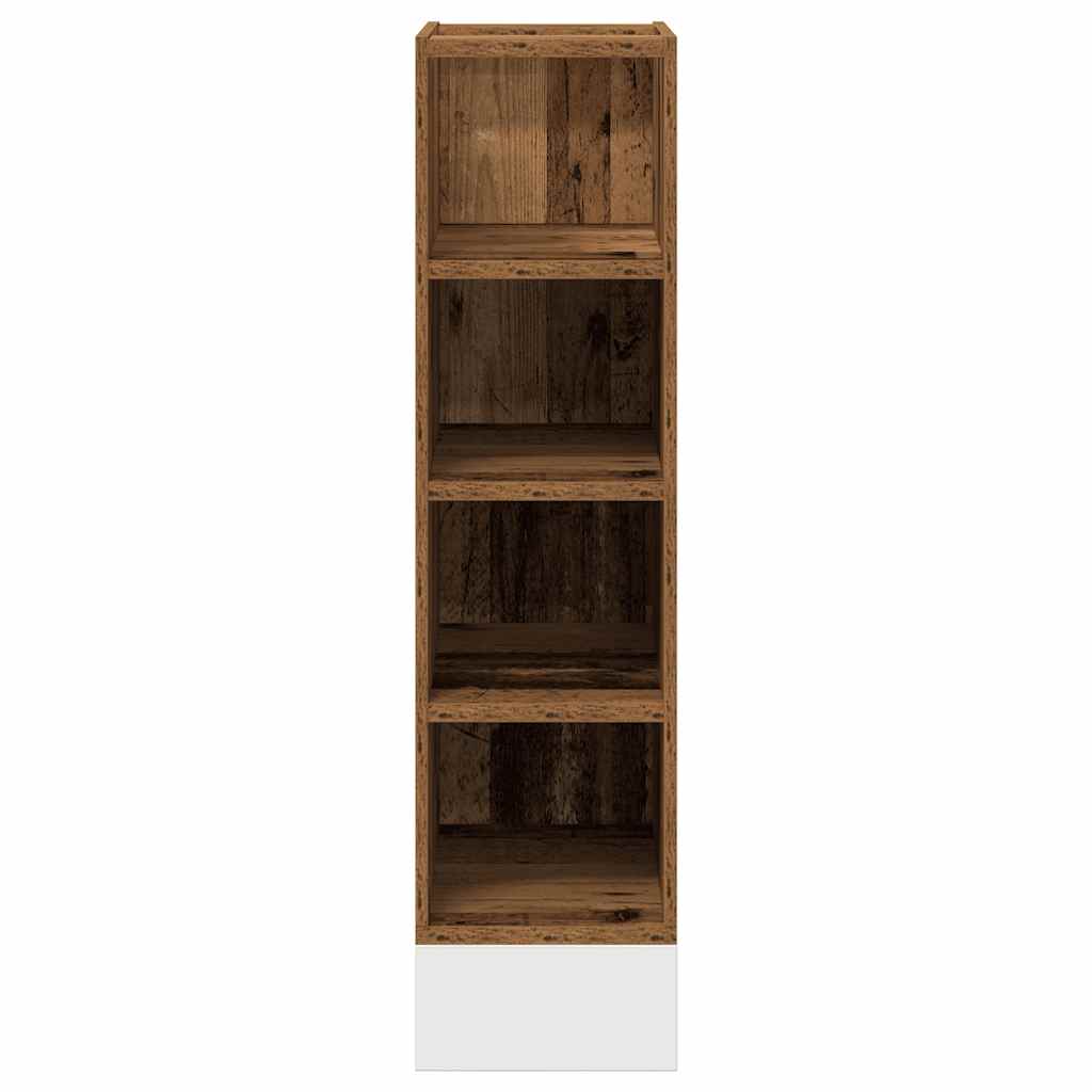 vidaXL Bottom Cabinet Riga Old Wood 20x44.5x81.5 cm Engineered Wood 4