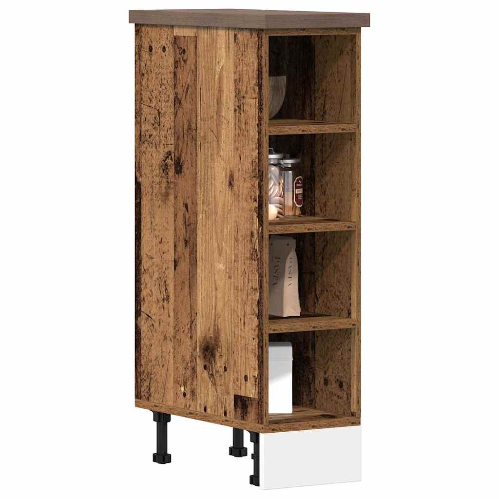 vidaXL Bottom Cabinet Riga Old Wood 20x44.5x81.5 cm Engineered Wood 1