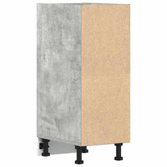 vidaXL Bottom Cabinet Riga Concrete Grey 30x44.5x81.5 cm Engineered Wood 6